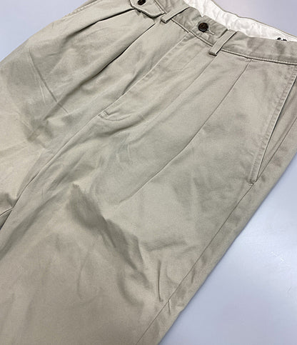 POLO RALPH LAUREN パンツ CHINO アイボリー 2タック 復刻 メンズ SIZE 30/30 ポロ・ラルフローレン