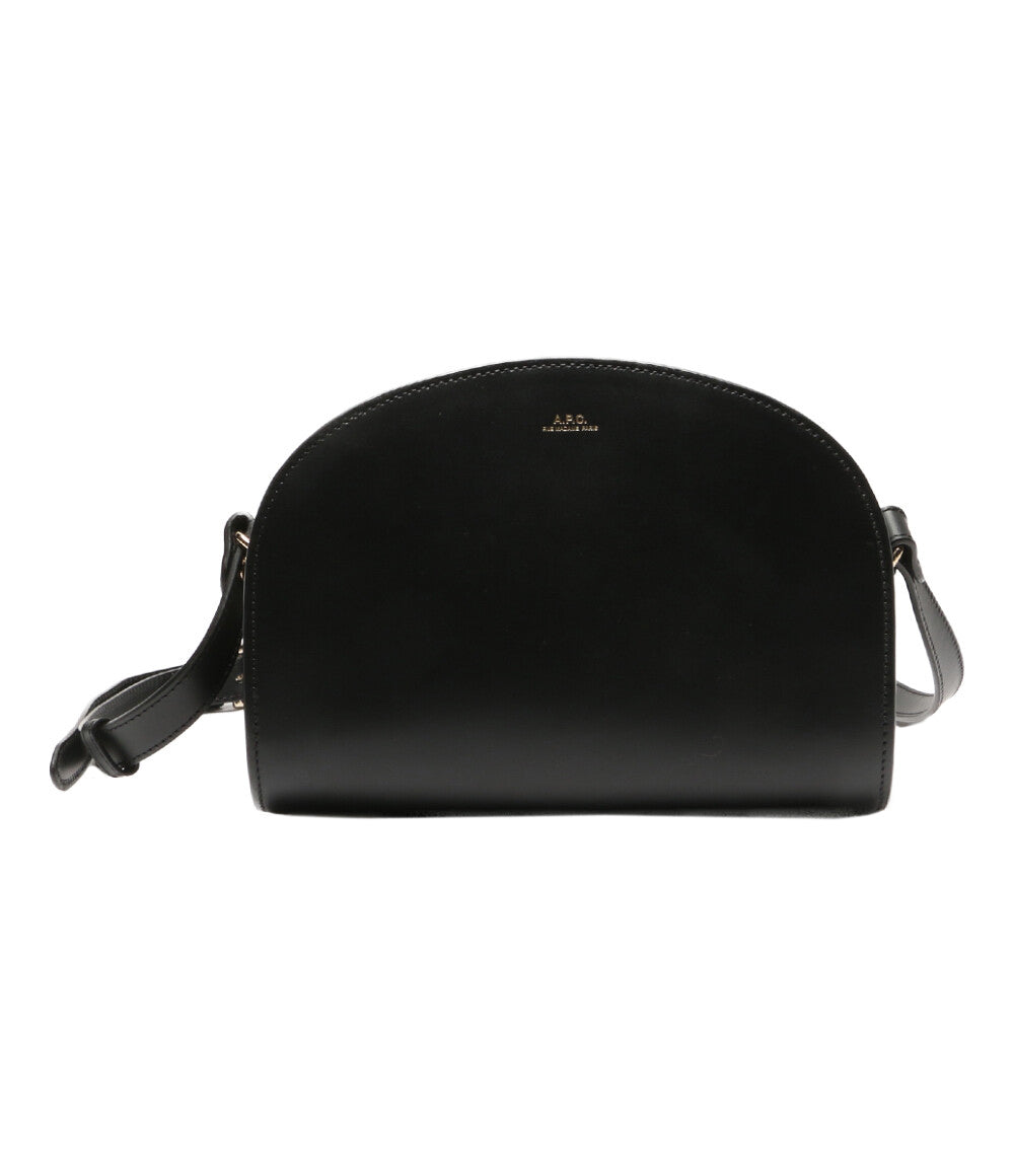 A.P.C. ショルダーバッグ sac deml lune F61048 NOIR レディース アーペーセー