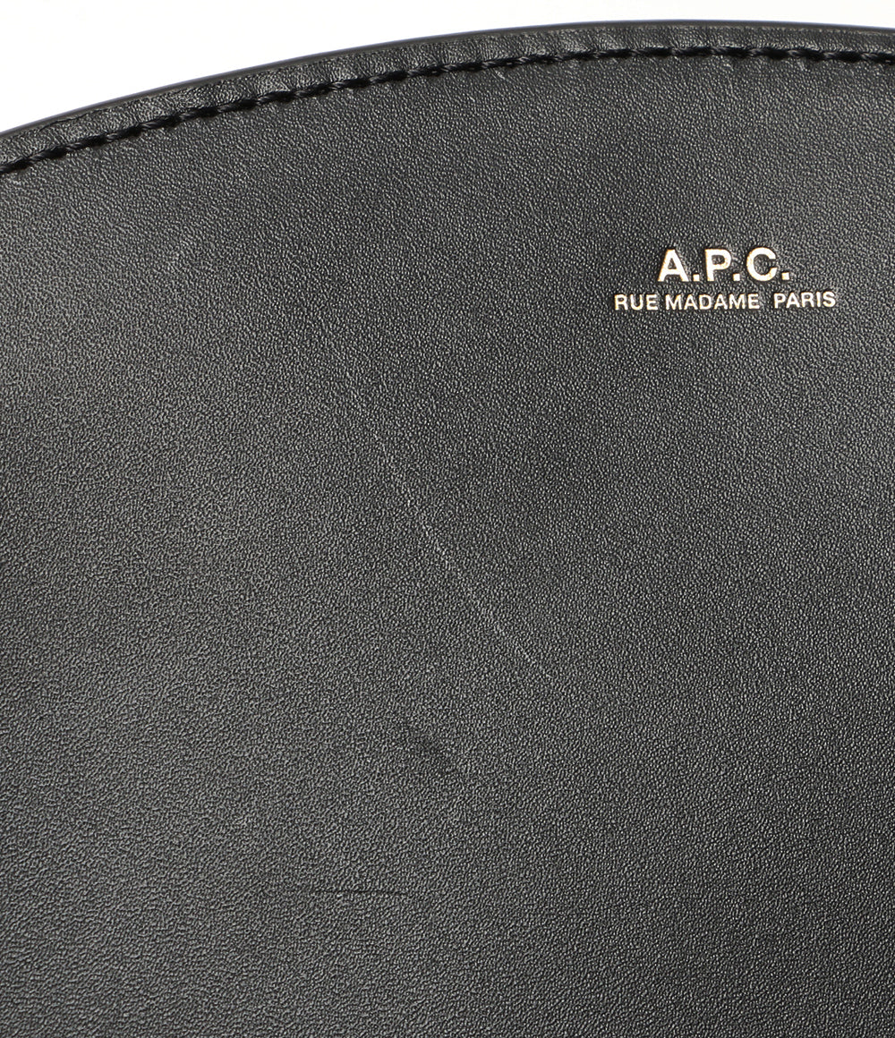 A.P.C. ショルダーバッグ sac deml lune F61048 NOIR レディース アーペーセー