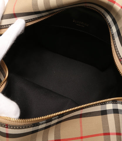 美品 BURBERRY 2WAY ショルダーバッグ CUBE レディース バーバリー
