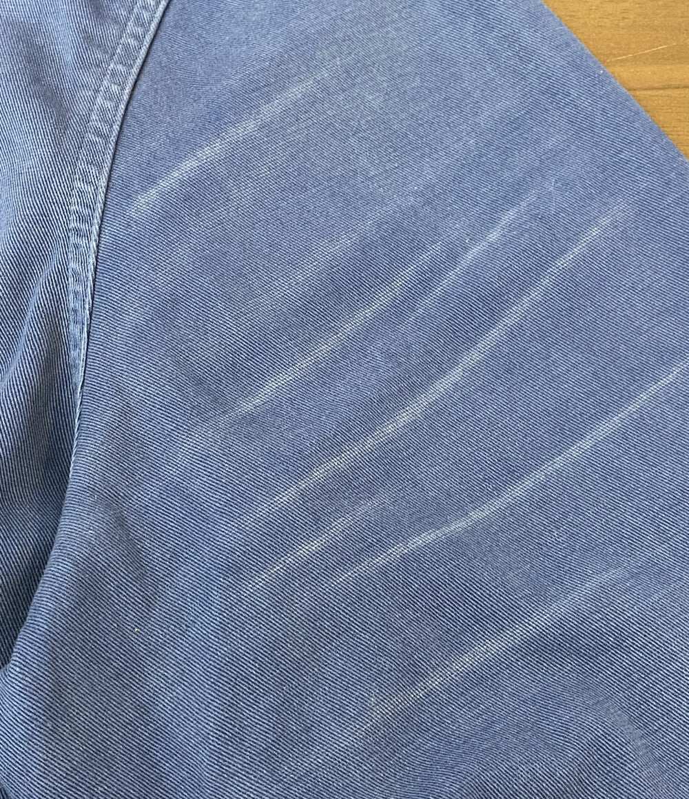 美品 RALPH LAUREN ジャケット ワーク ユーロワークデザイン USED加工 ネイビー メンズ SIZE L ラルフローレン