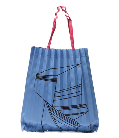 美品 me ISSEY MIYAKE トートバッグ TRUNK PLEATS BAG LIMITED EDITION MI01AG681 レディース ミー イッセイミヤケ