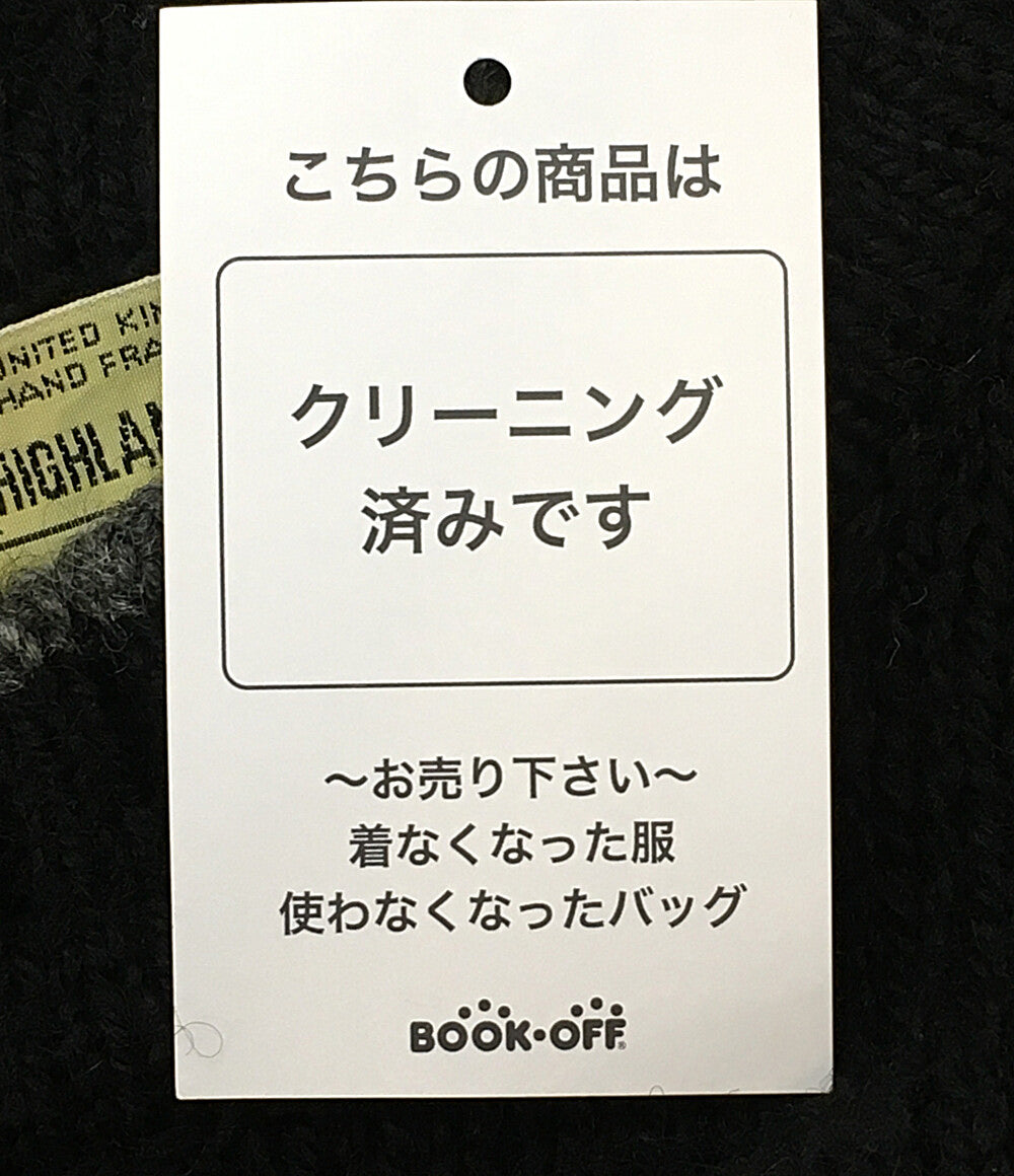 Highland club ハイランドクラブ モヘアニット ブラック メンズ SIZE M