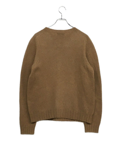 A.P.C. ニット 古着 90s イタリア製 ライトブラウン ウール100 メンズ SIZE 2 アーペーセー