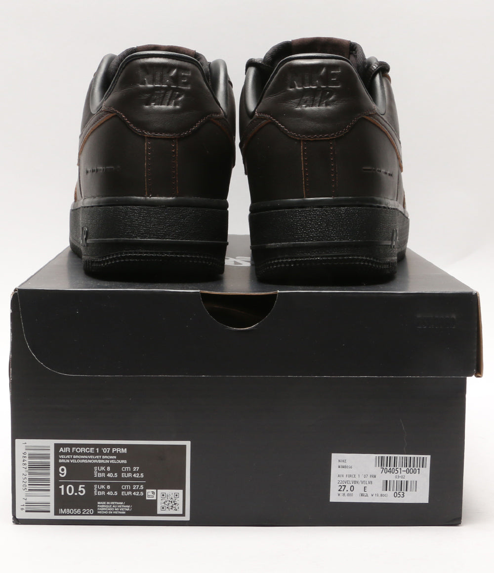 NIKE スニーカー エアフォース 1 07 ベルベット IM8056-220 メンズ SIZE 27cm ナイキ