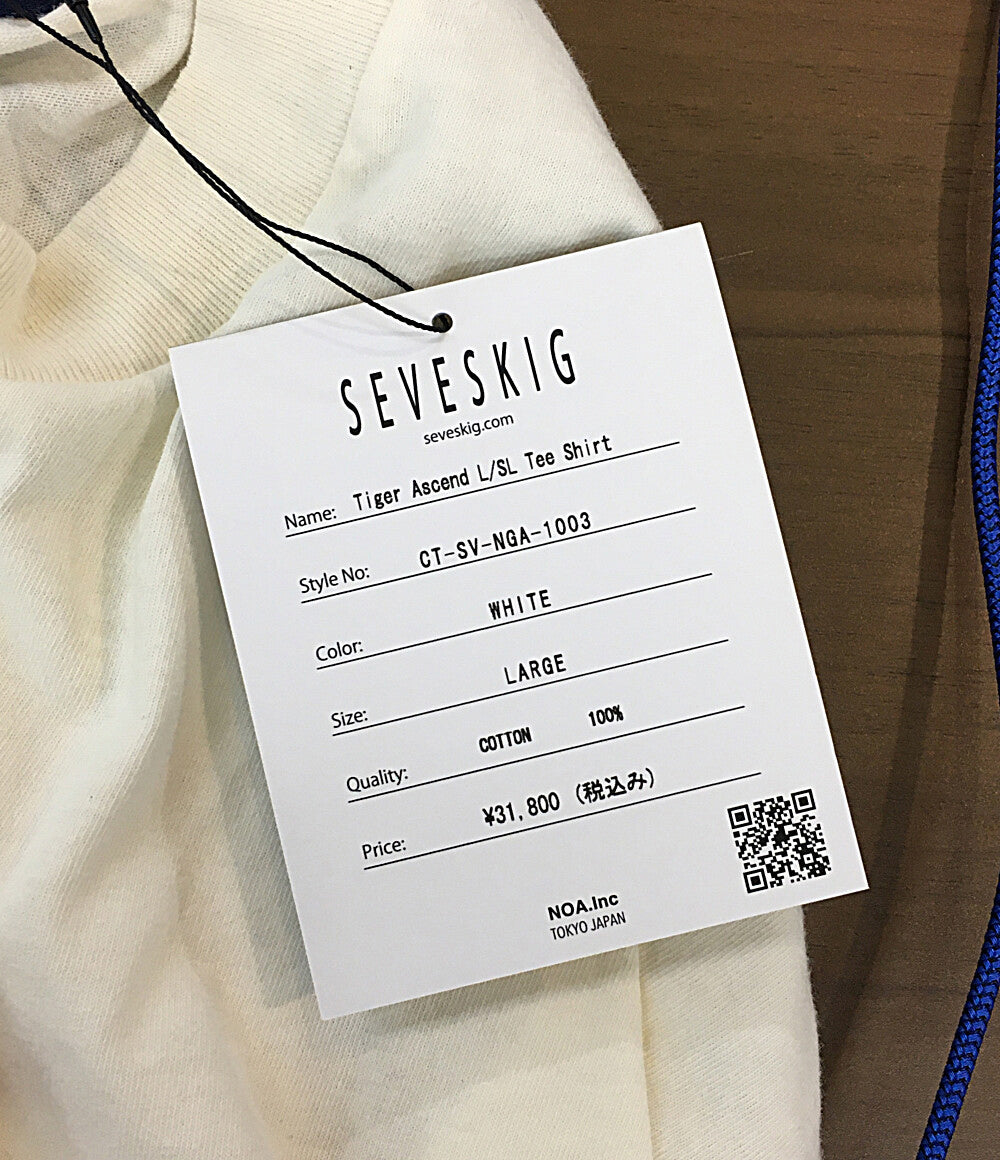 SEVESKIG 長袖Ｔシャツ Tiger Ascend LS Tee CT-SV-NGA-1003 メンズ SIZE L セヴシグ
