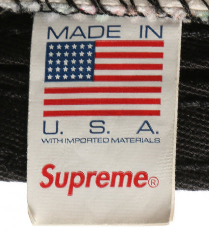 Supreme キャップ WASHED TWILL CAMP CAP レオパード 24FW レディース シュプリーム