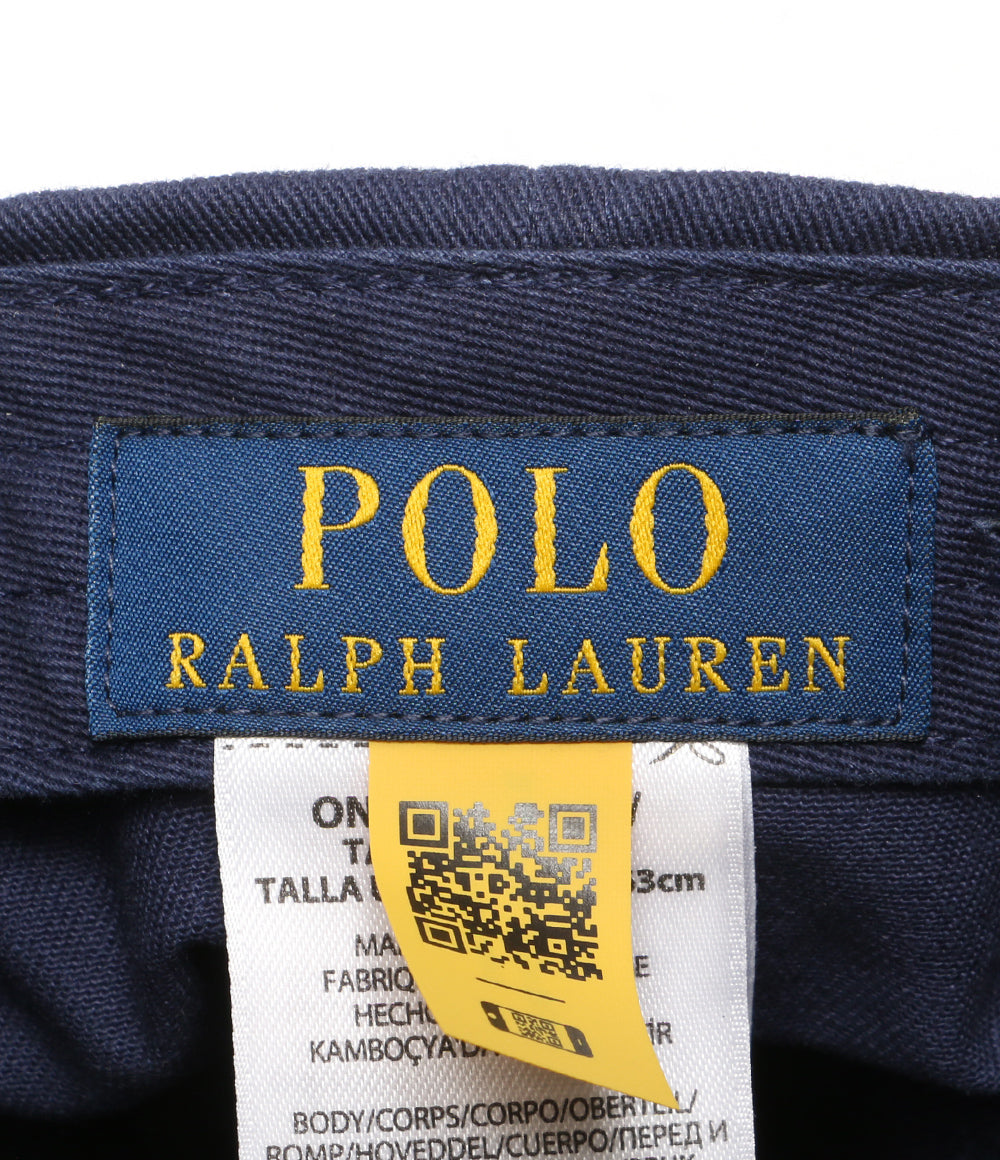 美品 POLO RALPH LAUREN 25FW NY パッチ ツイル ボール キャップ メンズ SIZE ONE SIZE ポロ・ラルフローレン