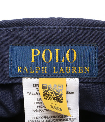 美品 POLO RALPH LAUREN 25FW NY パッチ ツイル ボール キャップ メンズ SIZE ONE SIZE ポロ・ラルフローレン