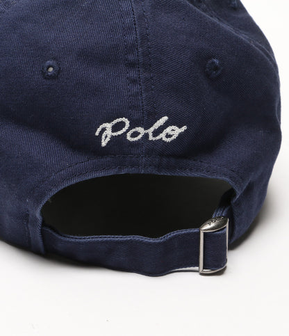 美品 POLO RALPH LAUREN 25FW NY パッチ ツイル ボール キャップ メンズ SIZE ONE SIZE ポロ・ラルフローレン