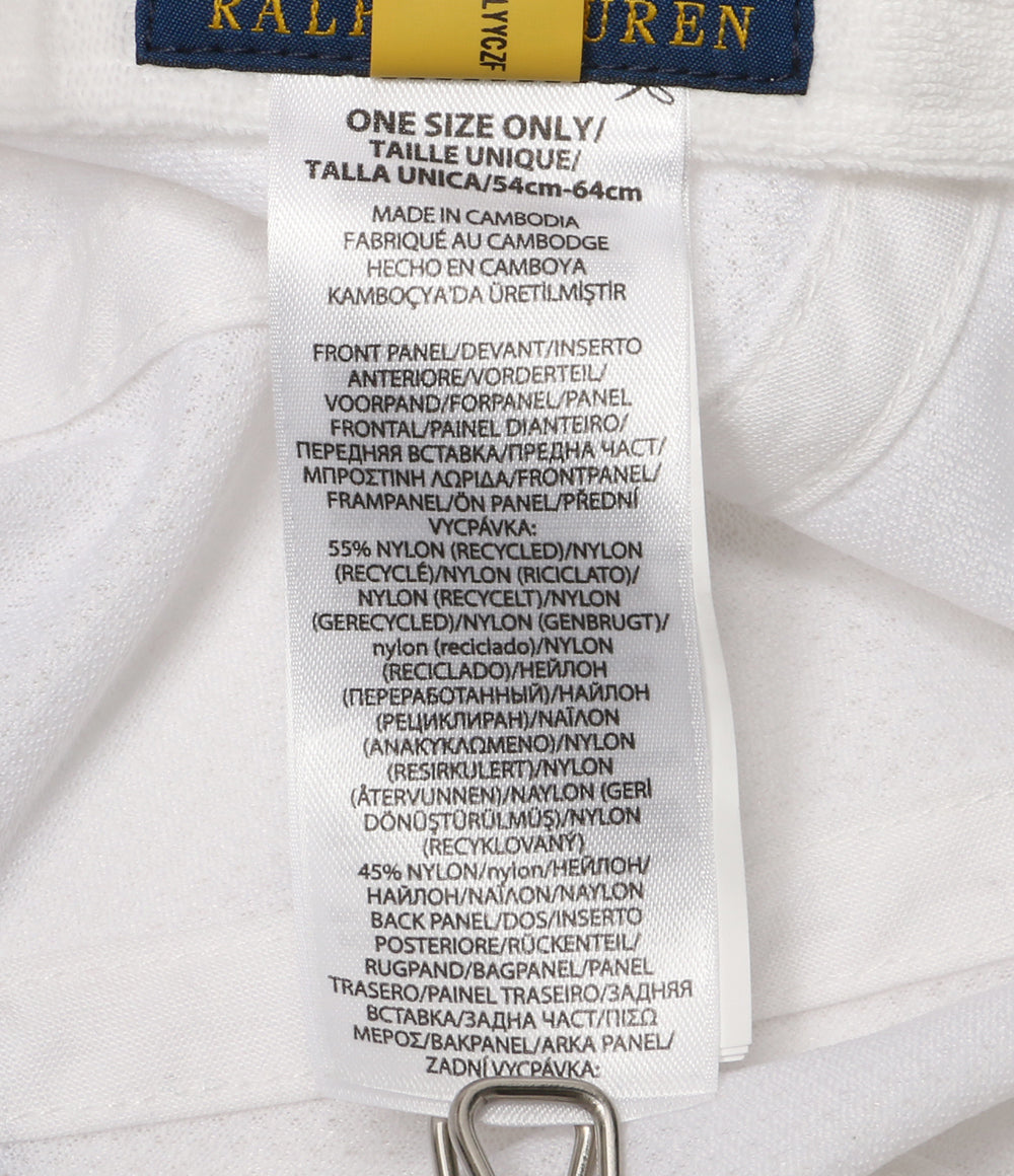 美品 POLO RALPH LAUREN キャップ メッシュパネルド リップストップ メンズ SIZE ONE SIZE ポロ・ラルフローレン