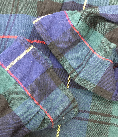 RALPH LAUREN 長袖シャツ ボタンダウン ヘビーネル NAVY メンズ SIZE L ラルフローレン