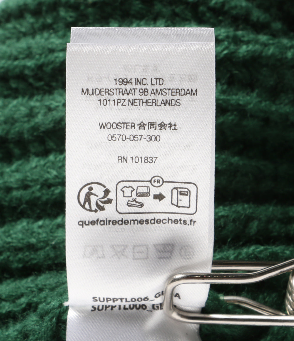 Supreme ニット帽 CLASSIC LOGO CHUNKYRIBBED メンズ シュプリーム