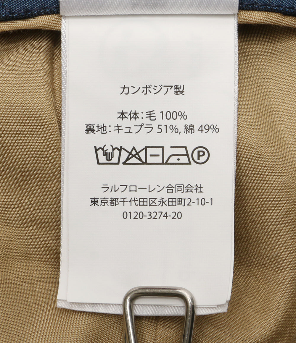 美品 POLO RALPH LAUREN キャップ MOON WOOL HUNTING HAT BROWN メンズ SIZE L/XL ポロ・ラルフローレン