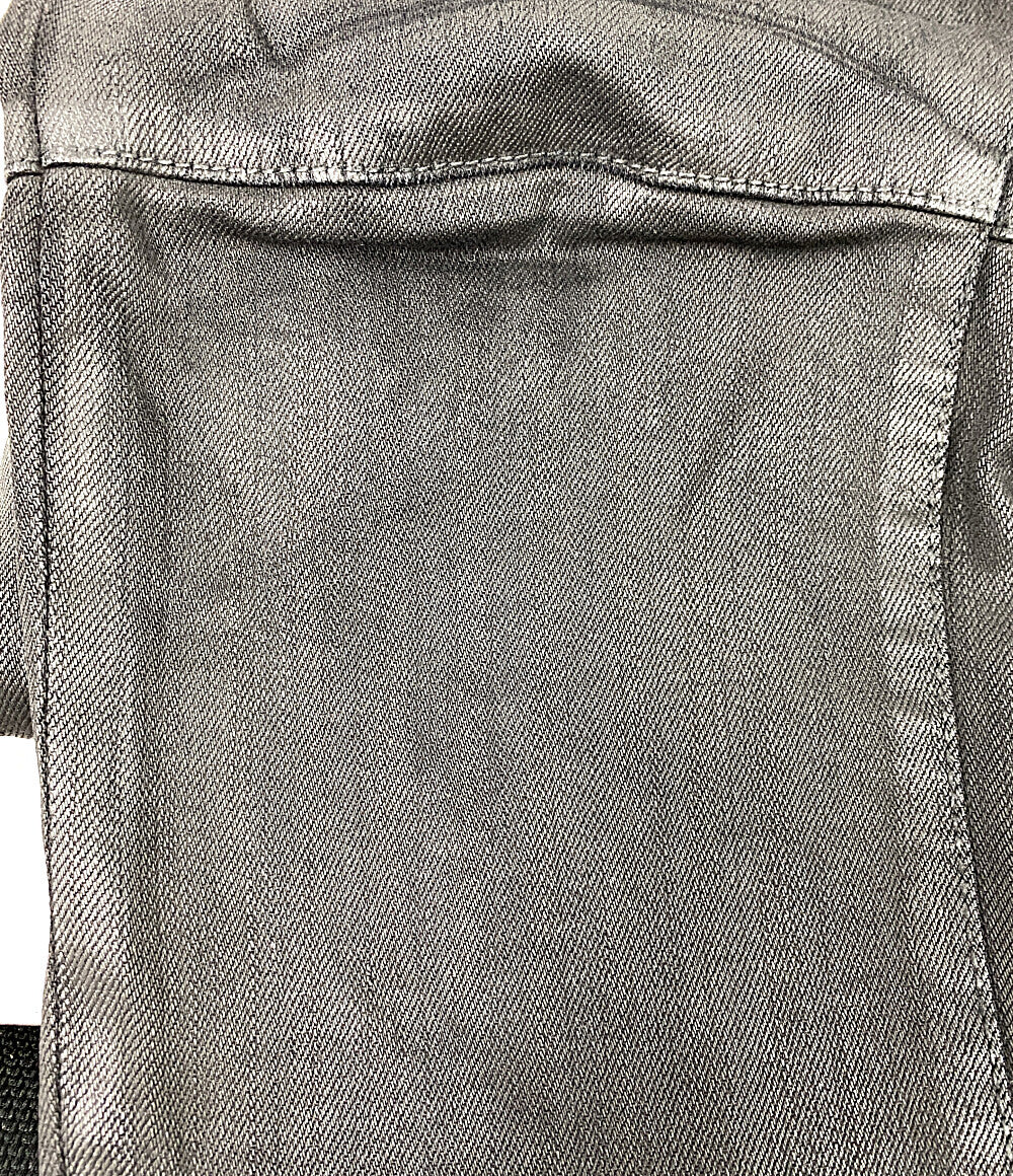 BALMAIN パンツ コーティング ブラック T548 B363 メンズ SIZE 32 バルマン
