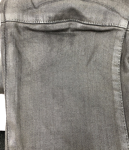 BALMAIN パンツ コーティング ブラック T548 B363 メンズ SIZE 32 バルマン