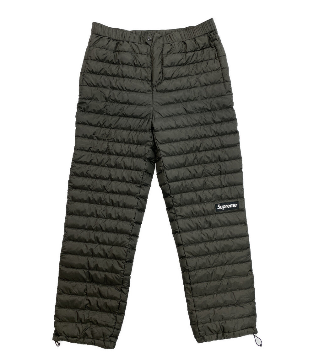 Supreme マイクロダウンパンツ MICRO DOWN PANTS ブラック メンズ SIZE L シュプリーム