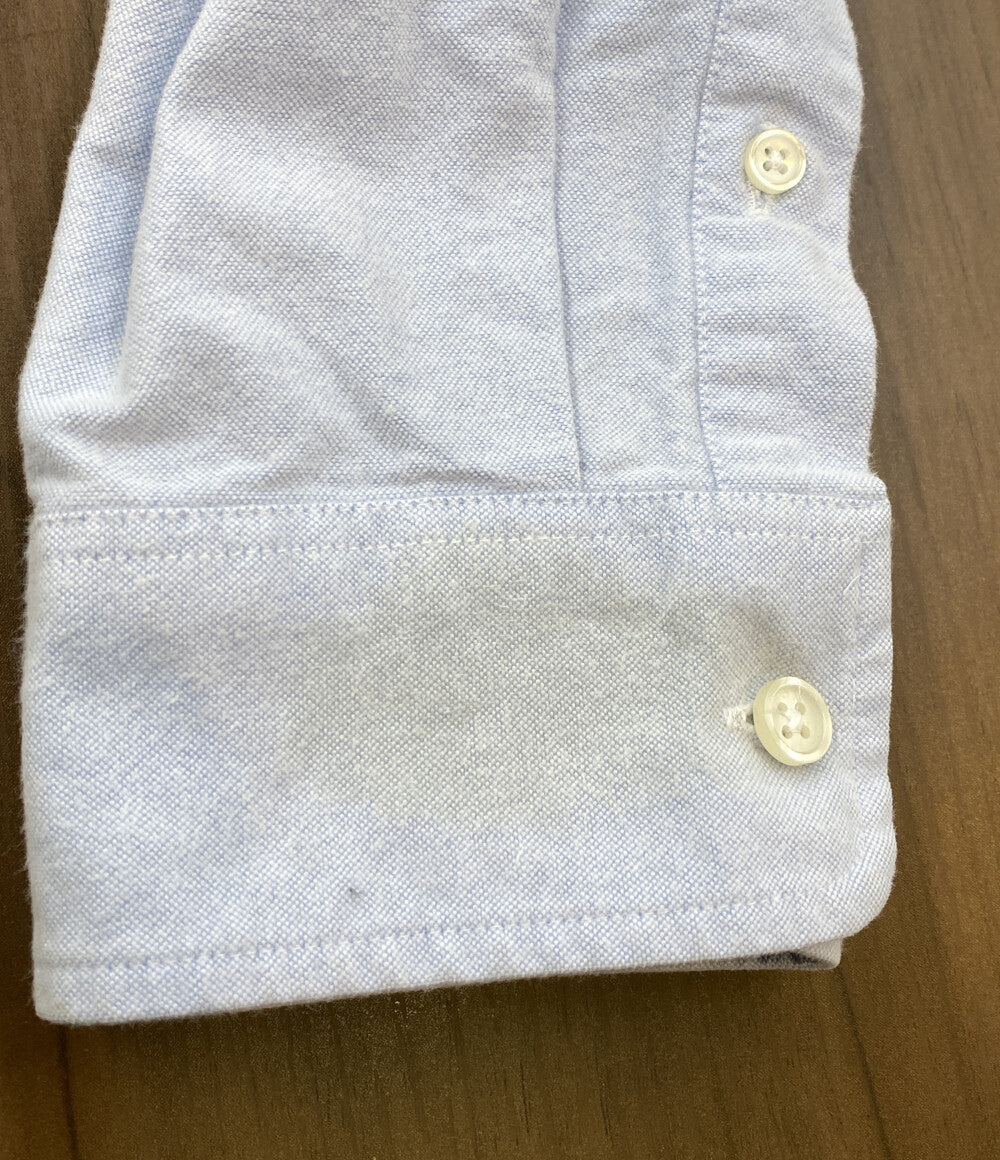 Supreme 長袖シャツ CROWN LOGO OXFORD SHIRT サックス メンズ SIZE L