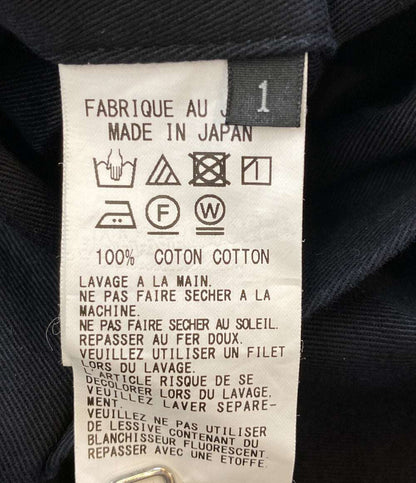 Y's コート COTTON TWILL LONG CAPE COAT YJ-C80-002 レディース SIZE 1 ワイズ