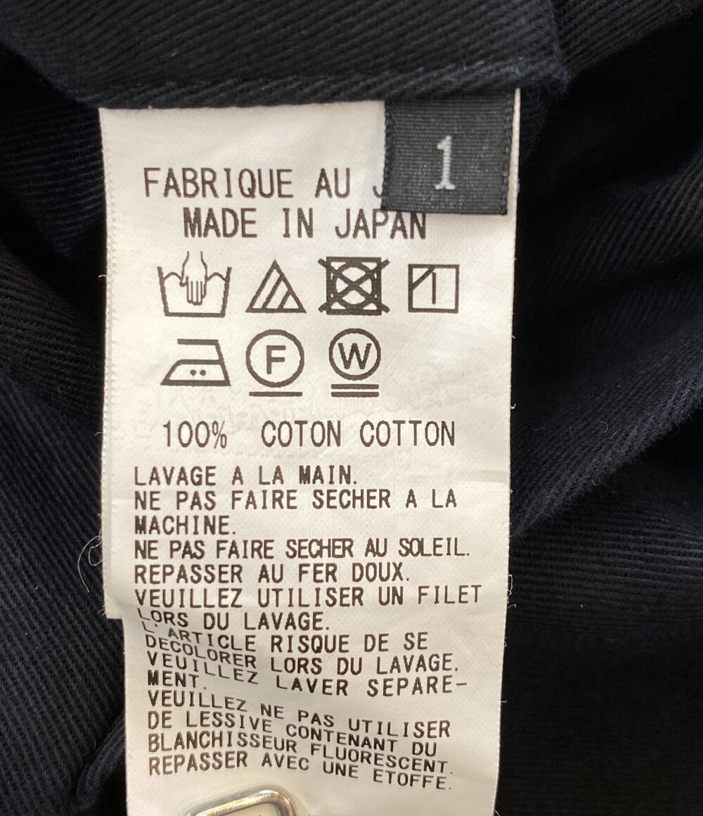 Y's コート COTTON TWILL LONG CAPE COAT YJ-C80-002 レディース SIZE 1 ワイズ