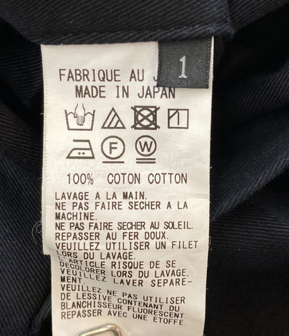 Y's コート COTTON TWILL LONG CAPE COAT YJ-C80-002 レディース SIZE 1 ワイズ