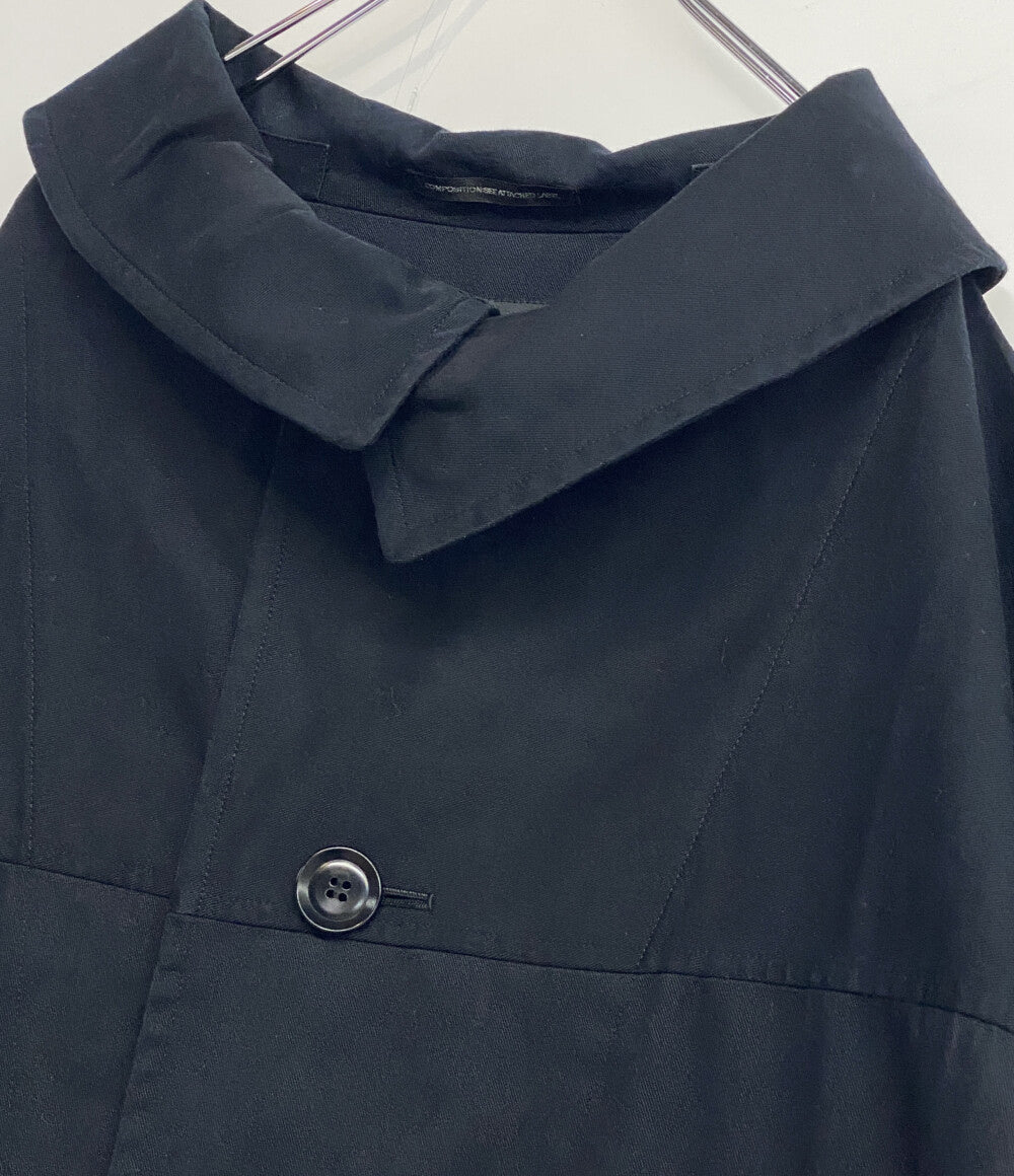 Y's コート COTTON TWILL LONG CAPE COAT YJ-C80-002 レディース SIZE 1 ワイズ