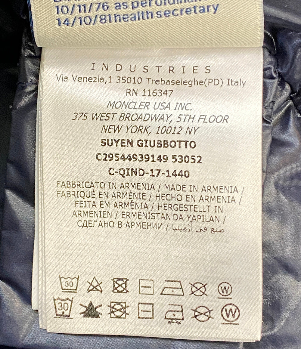 MONCLER ダウンコート SUYEN GIUBBOTTO ネイビー キッズ SIZE 8　130cm モンクレール
