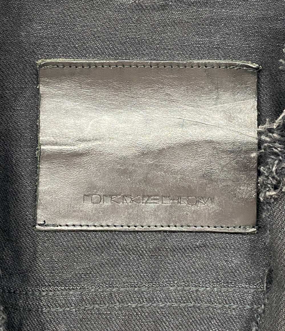 RICK OWENS DRKSHDW リック オウエンス ダークシャドウ ベスト RR02B2736-HBLKJP メンズ SIZE S