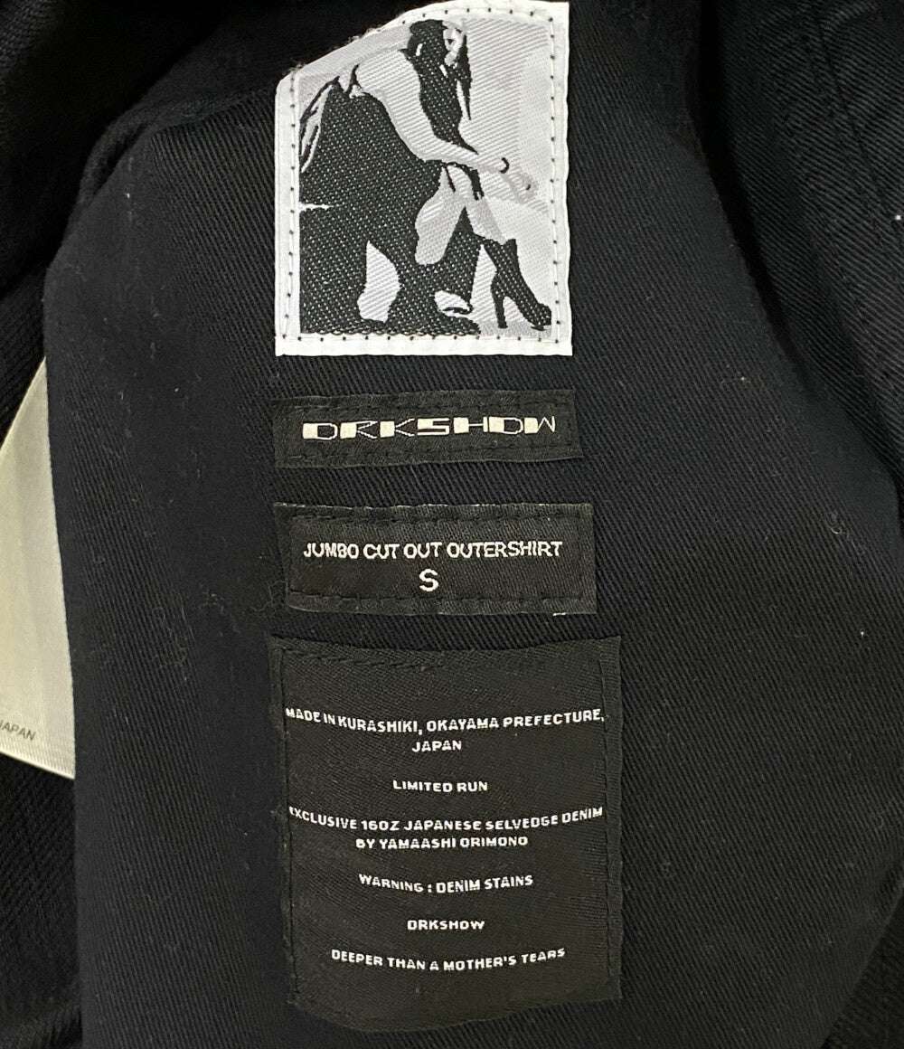 RICK OWENS DRKSHDW リック オウエンス ダークシャドウ ベスト RR02B2736-HBLKJP メンズ SIZE S