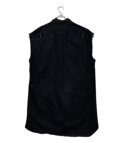 RICK OWENS DRKSHDW リック オウエンス ダークシャドウ ベスト RR02B2736-HBLKJP メンズ SIZE S