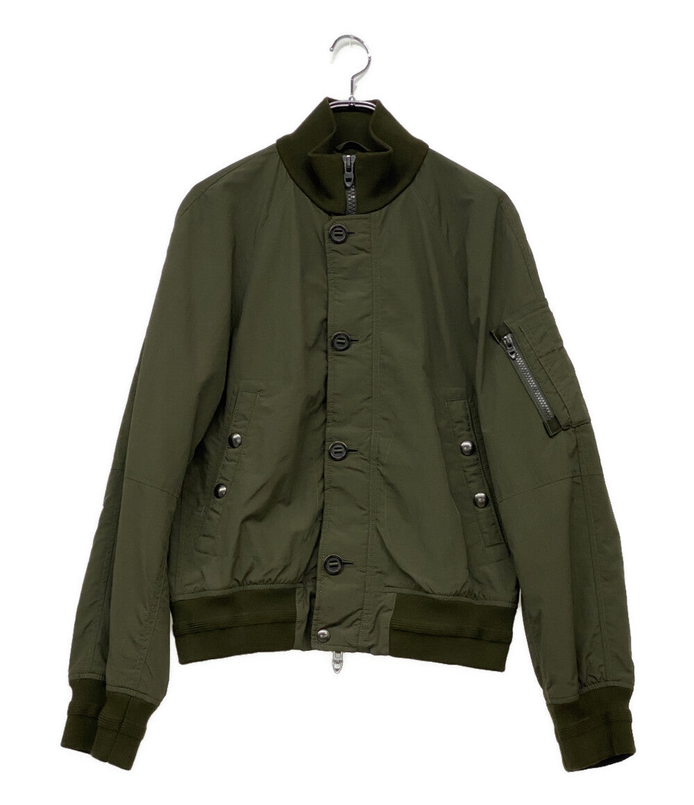 美品 POLO RALPH LAUREN ジャケット ミリタリー BOMBER オリーブ メンズ SIZE S ポロ・ラルフローレン