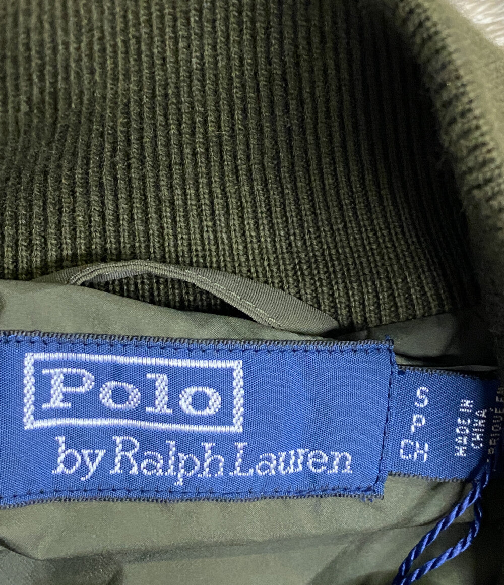 美品 POLO RALPH LAUREN ジャケット ミリタリー BOMBER オリーブ メンズ SIZE S ポロ・ラルフローレン