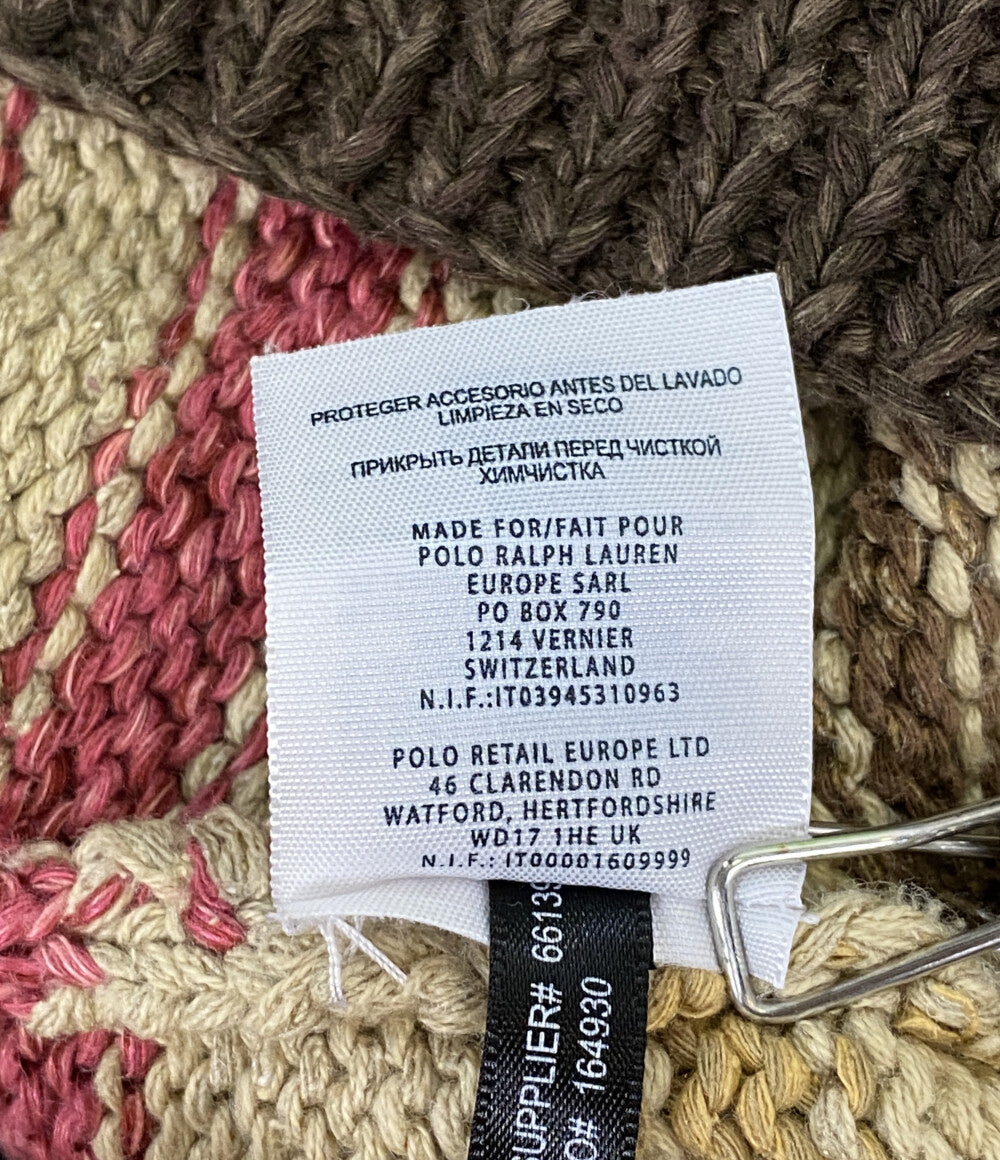 RRL RALPH LAUREN カーディガン ショールカラー HNAD KNIT SILK混 90s メンズ SIZE XL ダブルアールエル