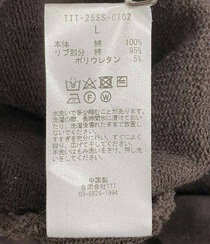 TTT MSW ティーモダンストリートウエア パーカー LOGO HOODIE BROWN メンズ SIZE L