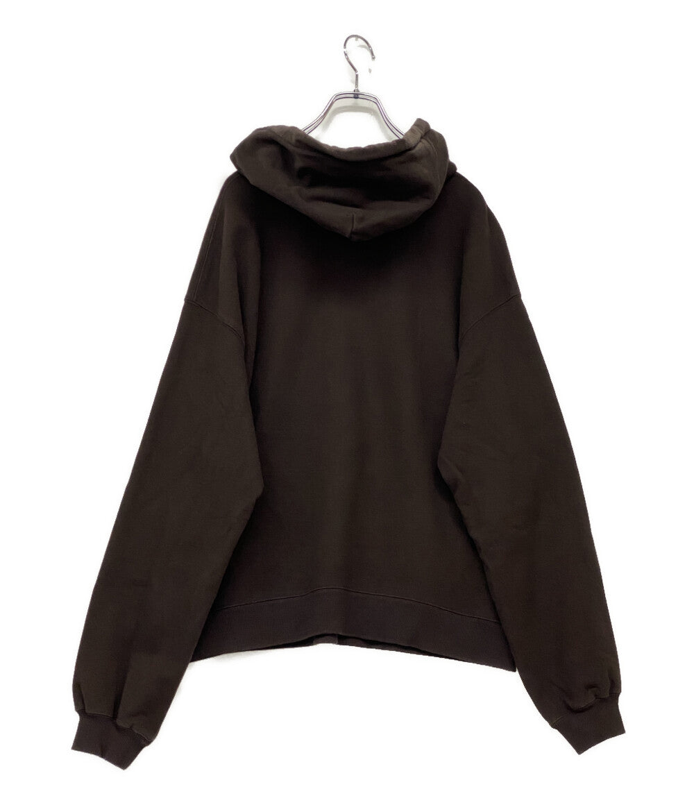 TTT MSW ティーモダンストリートウエア パーカー LOGO HOODIE BROWN メンズ SIZE L