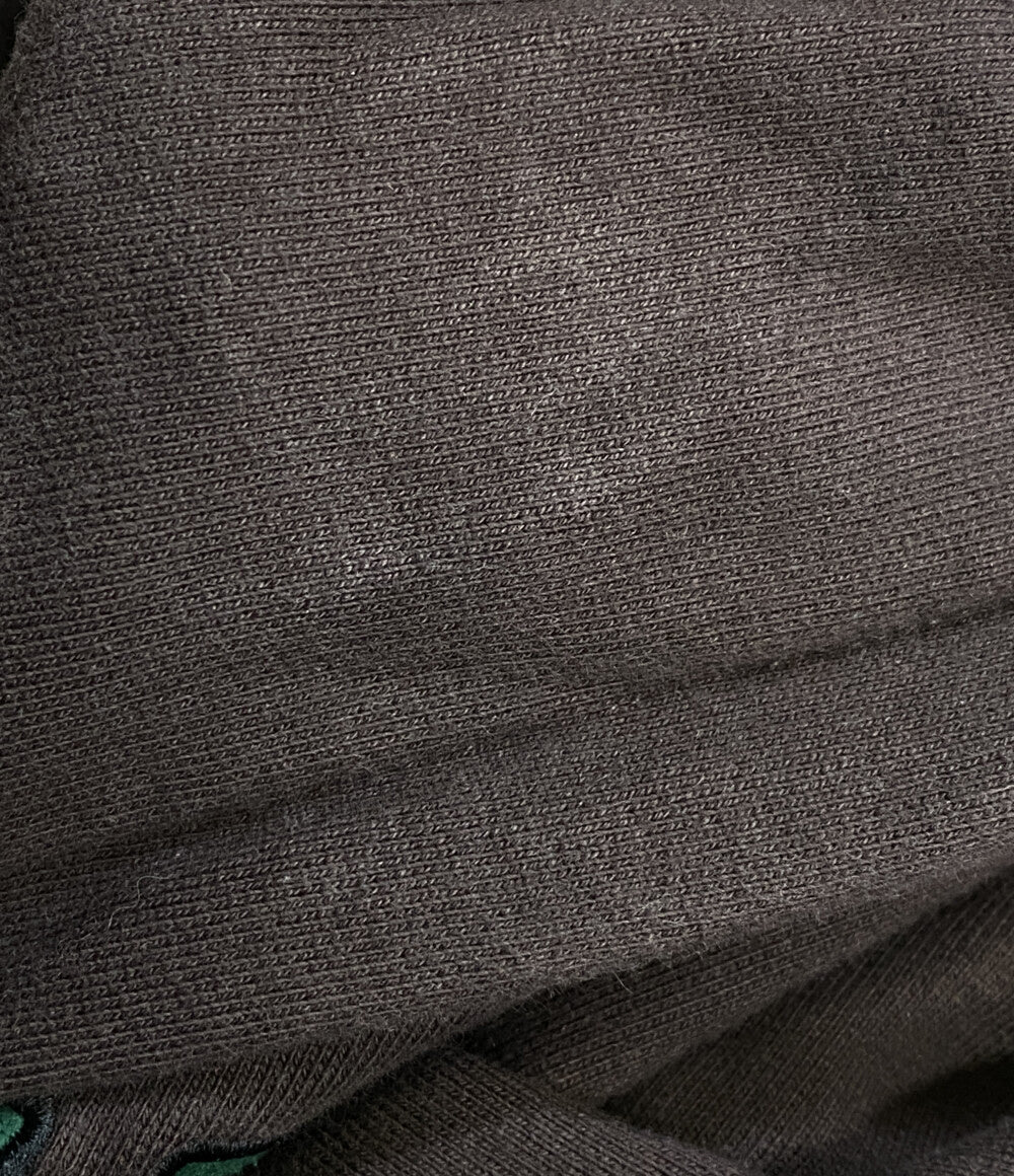 TTT MSW ティーモダンストリートウエア パーカー LOGO HOODIE BROWN