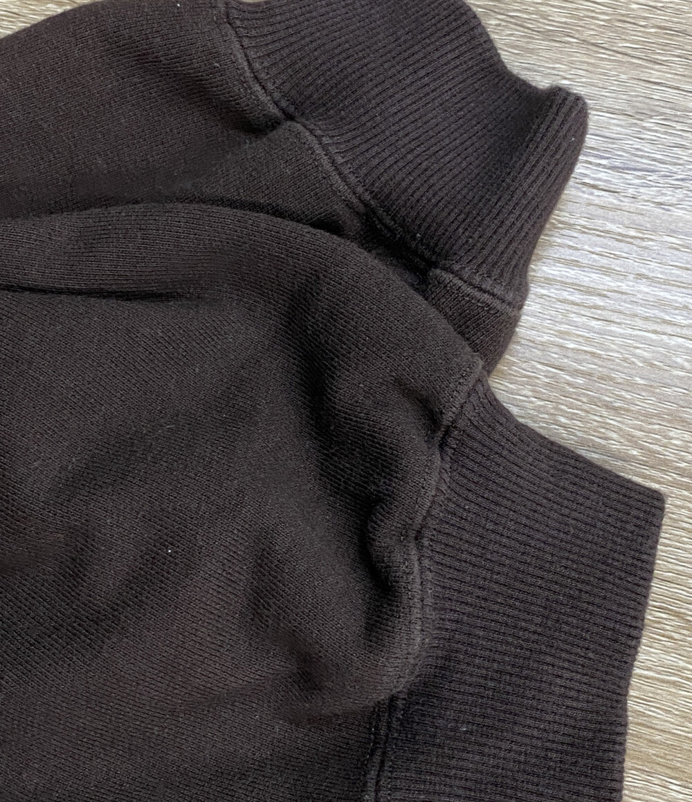 TTT MSW ティーモダンストリートウエア パーカー LOGO HOODIE BROWN
