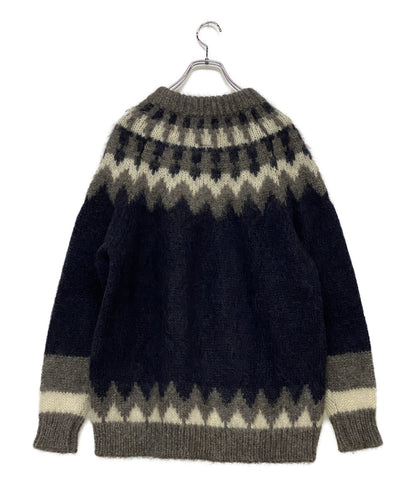 美品 BATONER バトナ― ニット モヘヤ ノルディック メンズ SIZE 2