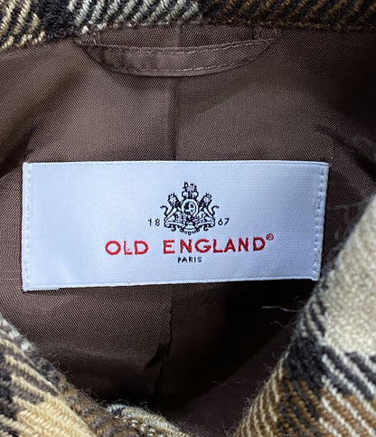 OLD ENGLAND ベルテットハーフコート レディース SIZE 36 オールドイングランド