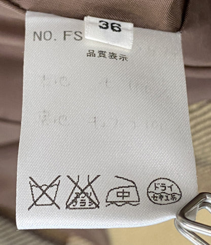 OLD ENGLAND ベルテットハーフコート レディース SIZE 36 オールドイングランド