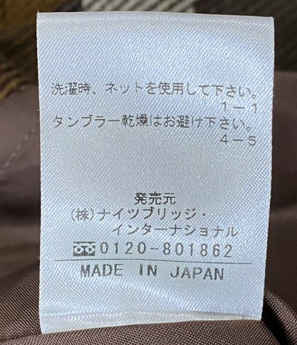 OLD ENGLAND ベルテットハーフコート レディース SIZE 36 オールドイングランド