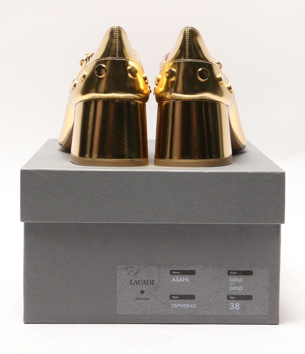 LACADE ラカド パンプス ASAHI 25FW004G レディース SIZE 38