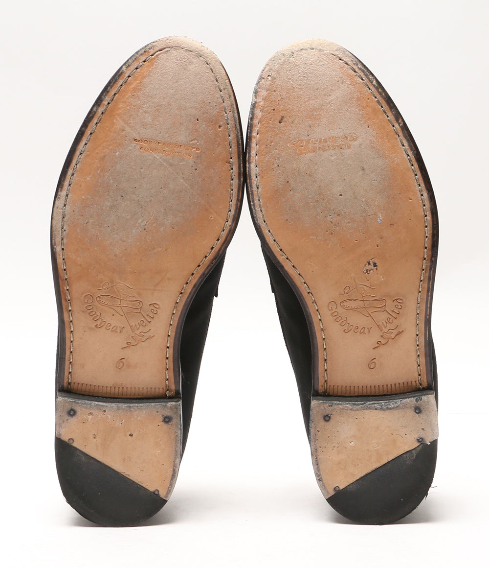 Jalan Sriwijaya ローファー Garuda スウェード 98998 メンズ SIZE 6