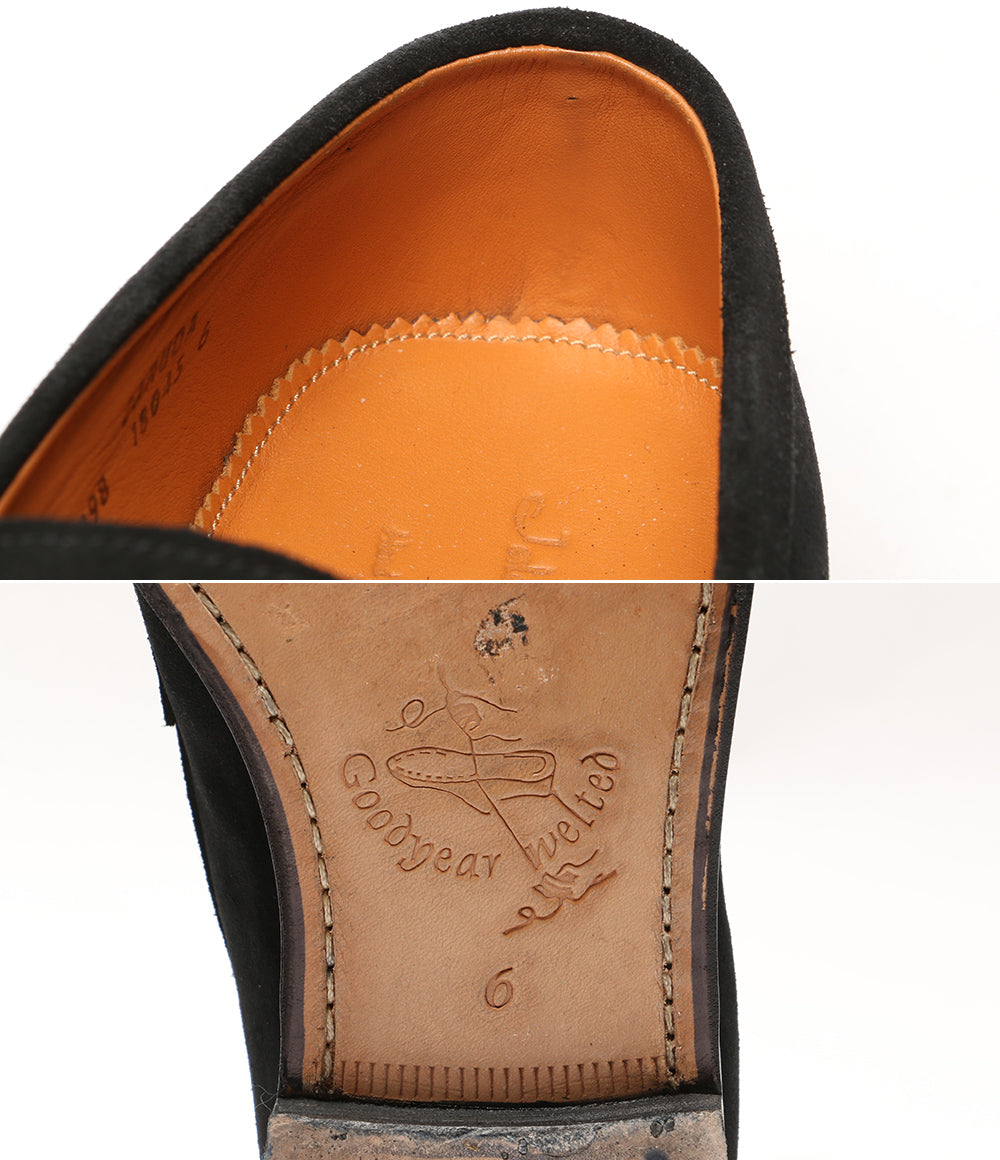 Jalan Sriwijaya ローファー Garuda スウェード 98998 メンズ SIZE 6
