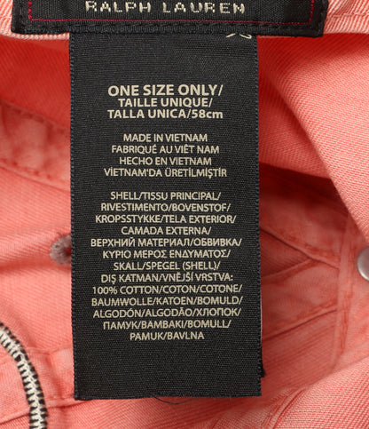 RRL キャップ ウイングロゴ ツイル ロゴパッチ RED メンズ SIZE ONE SIZE ダブルアールエル