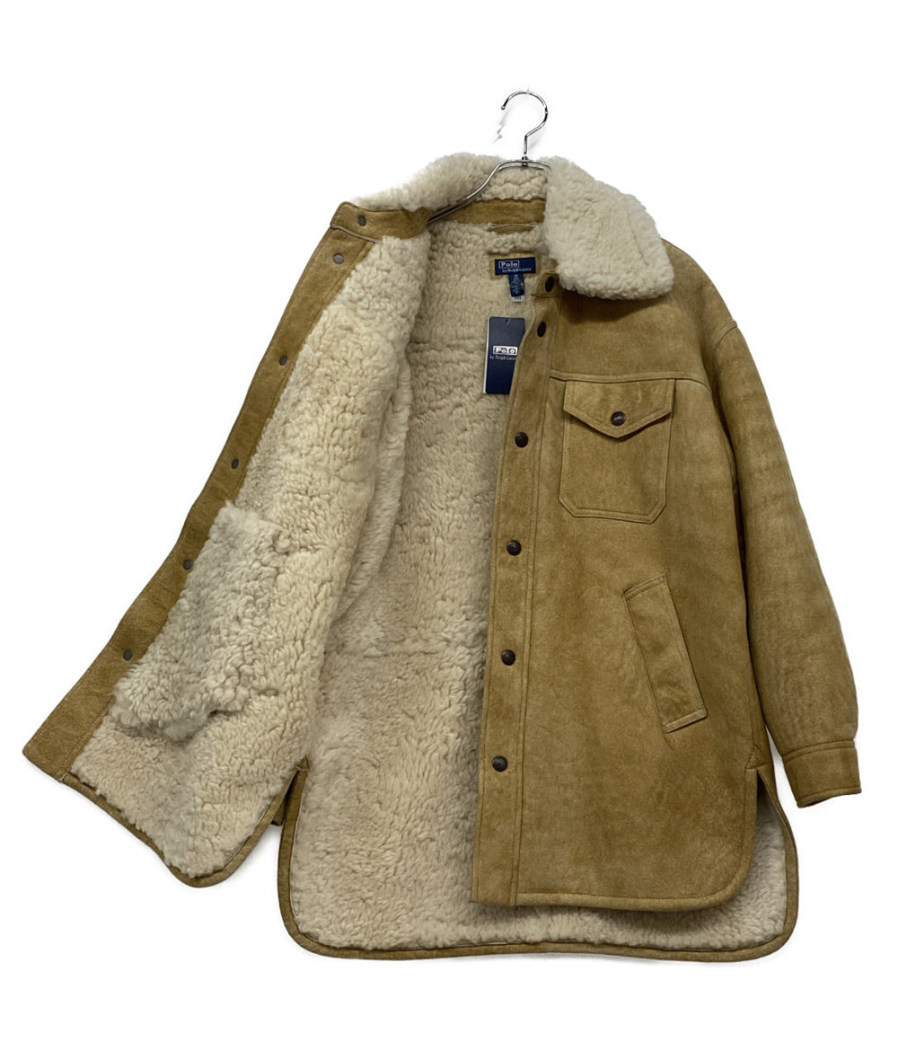 美品 POLO RALPH LAUREN ムートン シープスキン ジャケット メンズ SIZE XS ポロ・ラルフローレン
