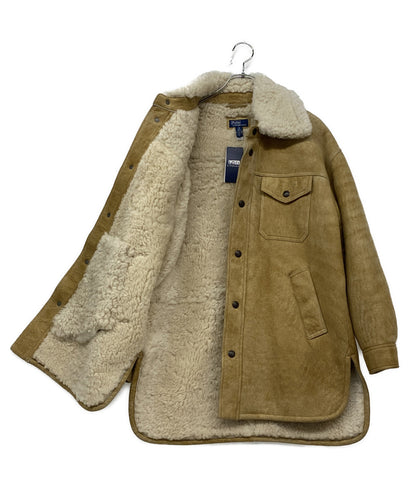美品 POLO RALPH LAUREN ムートン シープスキン ジャケット メンズ SIZE XS ポロ・ラルフローレン