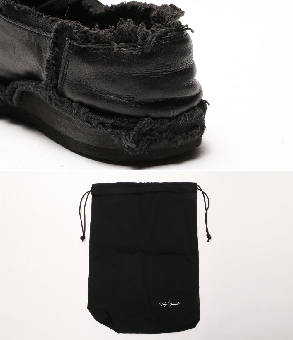 YOHJI YAMAMOTO POUR HOMME サンダル HS-E09-768-3 メンズ SIZE 4 ヨウジヤマモトプールオム