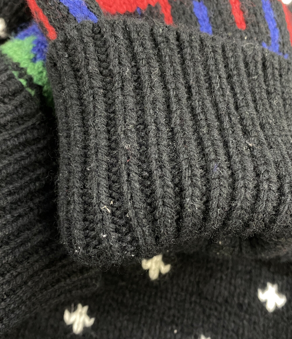 美品 POLO RALPH LAUREN ニット ノルディックニット タートルネック