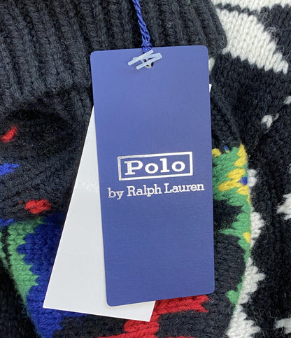 美品 POLO RALPH LAUREN ニット ノルディックニット タートルネック メンズ SIZE XL ポロ・ラルフローレン